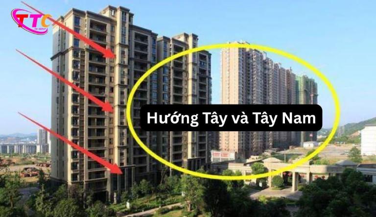 Hướng Tây và Tây Nam