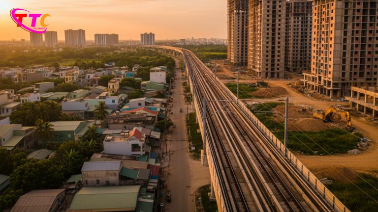 Vị trí kết nối các quận trung tâm TPHCM