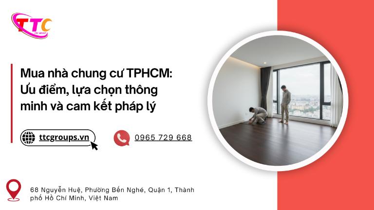 Mua nhà chung cư TPHCM 2026: Ưu điểm, lựa chọn thông minh và cam kết pháp lý