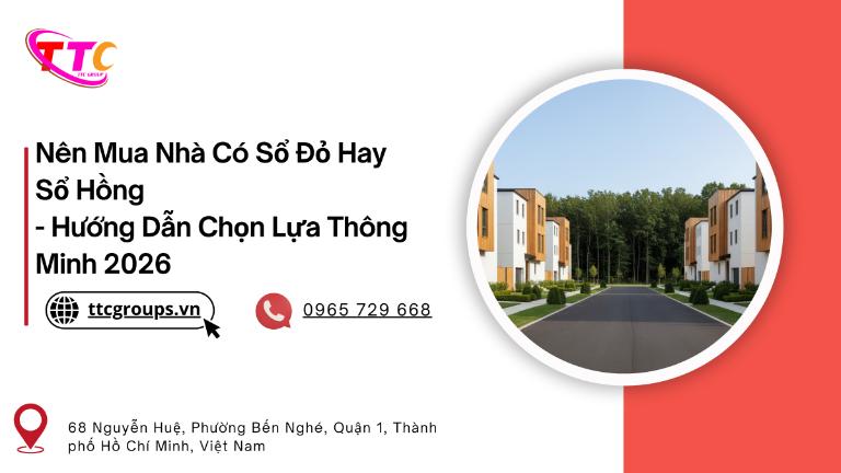 Nên Mua Nhà Có Sổ Đỏ Hay Sổ Hồng - Hướng Dẫn Chọn Lựa Thông Minh 2026
